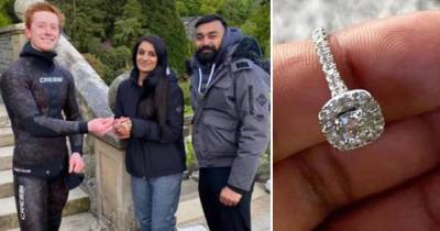 Дайвер нашел помолвочное кольцо на дне самого большого озера Британии