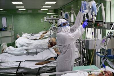 Развернутый на прошлой неделе резервный COVID-госпиталь во Владивостоке заполнен на 70%