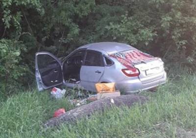 При опрокидывании машины в Шацком районе погиб водитель «Лады»