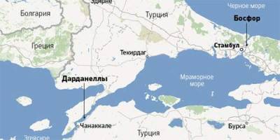 Турция построит новый проход из Чёрного моря в Мраморное