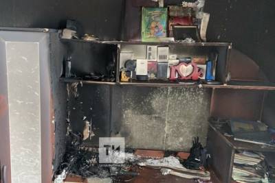 Взорвавшийся дезодорант стал причиной пожара в нижнекамской квартире