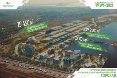 ПМЭФ 2021: Бывшей строительной площадке «Горская» дадут вторую жизнь