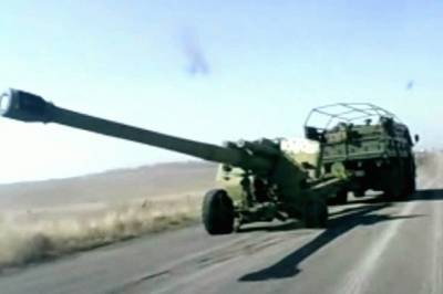 Террористы «ЛДНР» стягивают к фронту тяжелую артиллерию