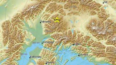 Землетрясение магнитудой 6,1 произошло на Аляске