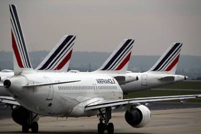 Рейс Air France из Парижа в Москву снова был отменен