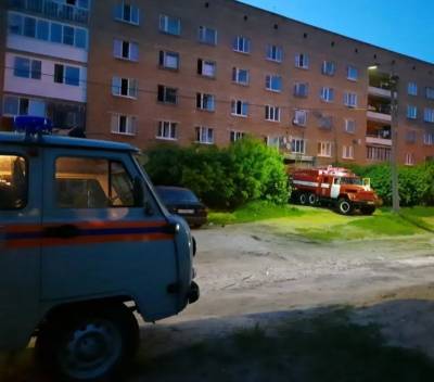 На пожаре в п.Краснозатонский спасли 40 человек, один пострадал