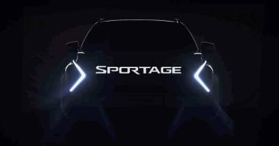 Kia Sportage нового поколения предстал на официальных тизерах (фото, видео)