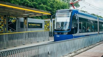 В Киеве закроют движение скоростного трамвая на Борщаговку