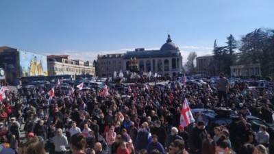 Повсеместные забастовки : «Кажется, что задуман сценарий уничтожения Грузии»