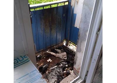 В Вязьме подросток сам потушил пожар в своей квартире