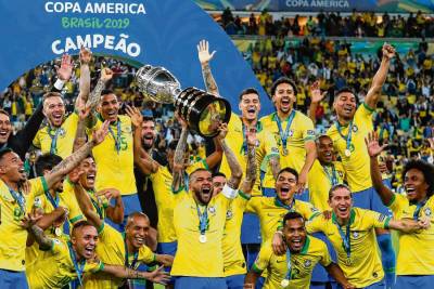 Сборная Бразилии всегда побеждала на домашнем Кубке Америки