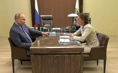 Путин обсудил с детским омбудсменом Кузнецовой помощь детям и отличительную черту мужчин