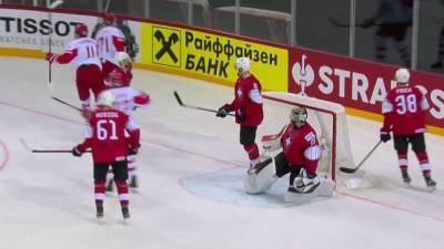 На чемпионате мира по хоккею в Латвии российская сборная встретится с командой Швеции