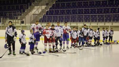 Экс-игрок КХЛ Абдуллин устроил матч со звездами хоккея для дворовой команды из Строгино