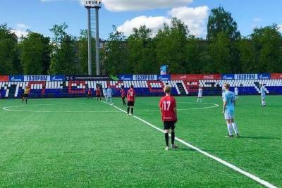 Матч Юношеской футбольной лиги впервые прошёл в Пскове