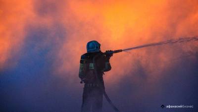 В Тверской области на пожаре погибла пенсионерка