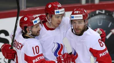 Сборная России по хоккею досрочно обеспечила себе выход в плей-офф ЧМ-2021