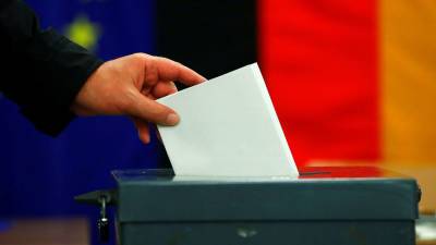 Exit-poll: «Зеленые» в Германии лидируют на предстоящих выборах