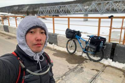 Якутский велосипедист поехал до Улан-Удэ «тропой Тенгри»