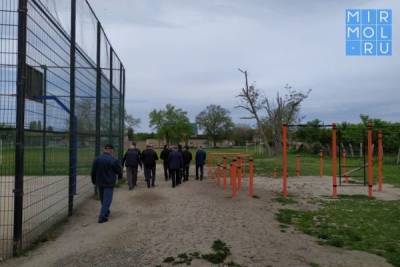 Глава Магарамкентского района осмотрел площадки под строительство школы и детсада в селе Капир-Казмаляр