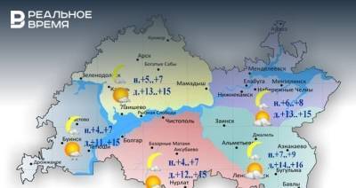 В Татарстане сегодня ожидается дождь, сильный ветер и до +27 градусов