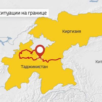 Обстановка на киргизско-таджикской границе стабильная
