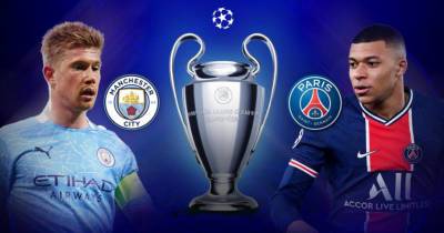 Манчестер Сити - ПСЖ: онлайн-трансляция полуфинала Лиги чемпионов