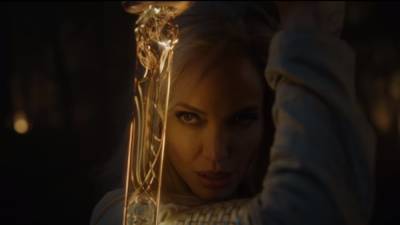 Marvel представила первые кадры фильма "Вечные" с Анджелиной Джоли