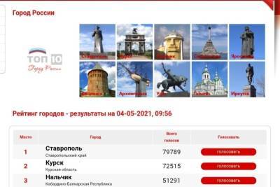 Ставрополь лидирует в голосовании за символ России