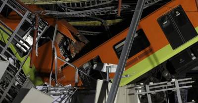 ФОТО: Мэр Мехико заявила о гибели 15 человек при крушении метромоста