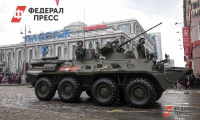 Центр Екатеринбурга вновь перекрывают из-за репетиции парада