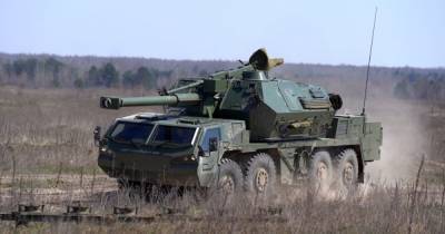 Украинские военные успешно испытали чешскую самоходную гаубицу Dana-M2: фото и видео