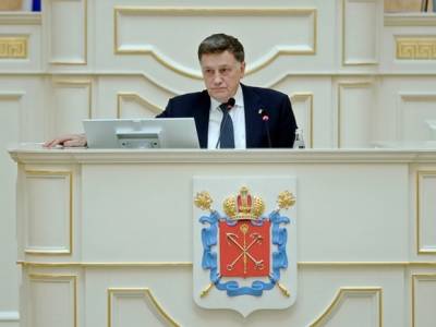 Спикер ЗакСа Петербурга подал документы на праймериз «Единой России»