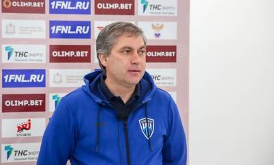 Роберт Евдокимов уволен с поста главного тренера ФК «Нижний Новгород»