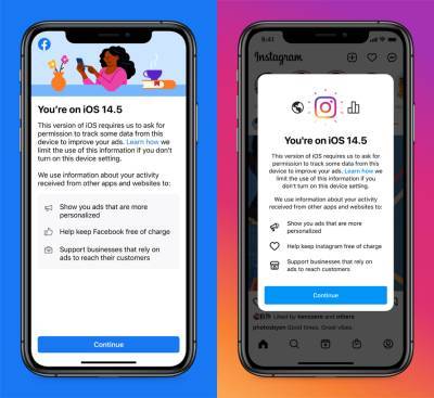 Facebook и Instagram на iOS теперь запрашивают разрешение на сбор личных данных, чтобы соцсети и дальше могли «оставаться бесплатными»
