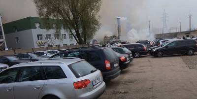 Взрыв в Клайпеде - в Литве взлетел на воздух цех предприятия Klaipedos Mediena - фото,видео - ТЕЛЕГРАФ