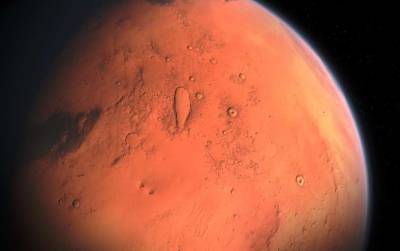 Ученые обнаружили на равнине Марса ледник странного типа, подходящий для высадки людей
