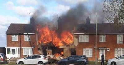 Взрывом в доме Великобритании ранило семь человек