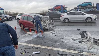 В ДТП на КАД пострадал 5-летний ребенок