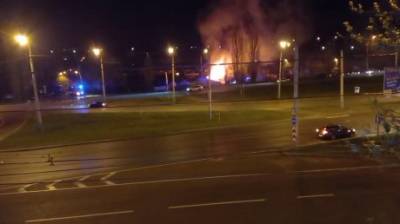Названа предварительная причина пожара в 1-м проезде Яблочкова
