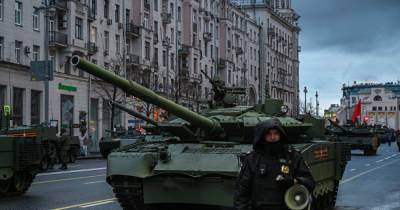 В Москве прошла вторая ночная репетиция парада Победы