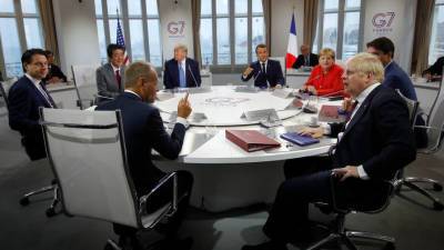 Главы МИД стран G7 потратили полтора часа на обсуждение России