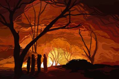 "Я психанул": брошенный попутками иркутянин устроил крупный лесной пожар