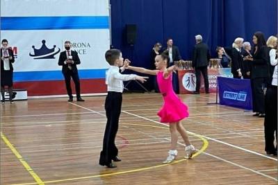 Танцевальная пара из Серпухова победила на Российском турнире