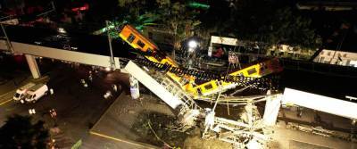 Число погибших при обрушении метромоста в Мексике выросло до 25