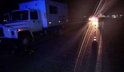 На трассе Тюмень — ХМАО грузовик насмерть сбил пешехода