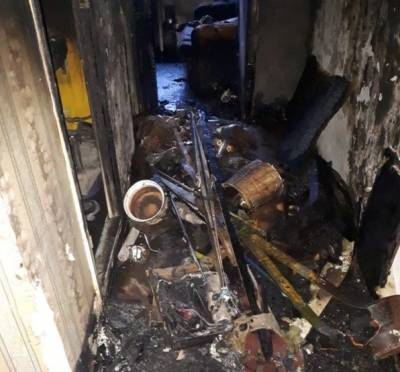 В Тосненском районе двое подростков погибли в пожаре