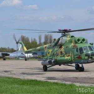 На запорожском предприятии «Мотор Сич» модернизировали вертолет для бригады транспортной авиации. Фото
