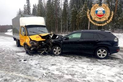 Семилетняя пассажирка пострадала в аварии на дороге в Карелии