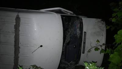 Перевернулся пассажирский автобус: авария с пострадавшими на трассе Одесса – Киев
